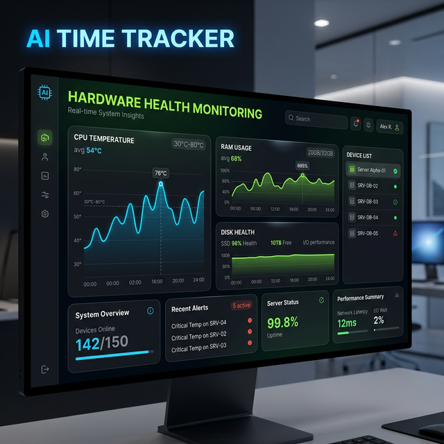 Hardware Health Dashboard