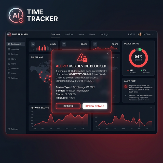 USB Alert Notification